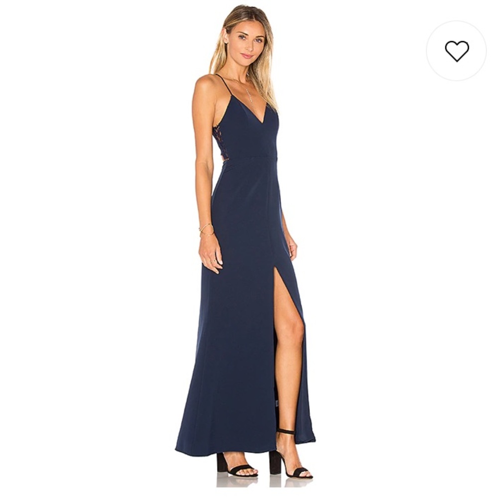 Lovers + Friends | Helena Gown in Navy